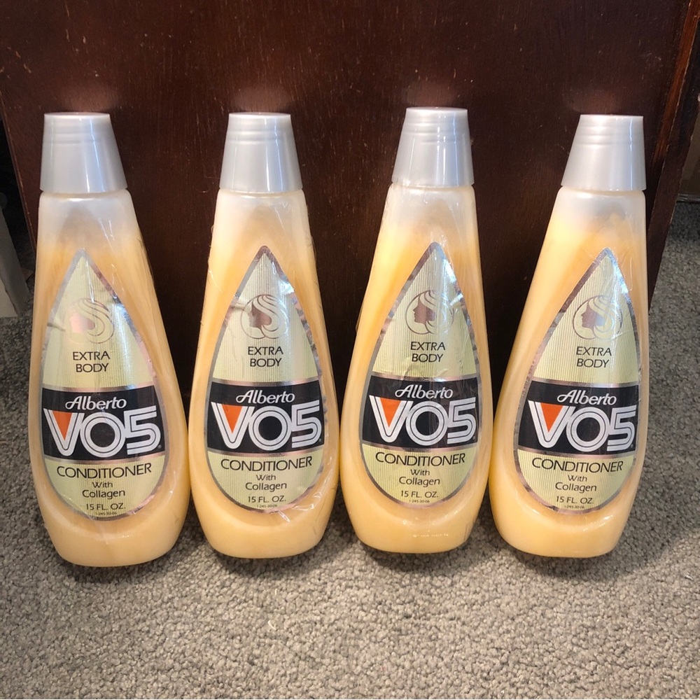X4 VTG Alberto V05 Extra Body Conditioner w/ Collagen, 15oz VO5